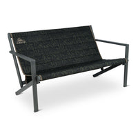 Rad Loveseat Black Fern