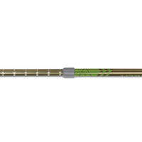 Close up of Kelty Upslope 2.0 trekking poles, showing twist-style locking mechanism