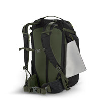 Zippered side access for laptop